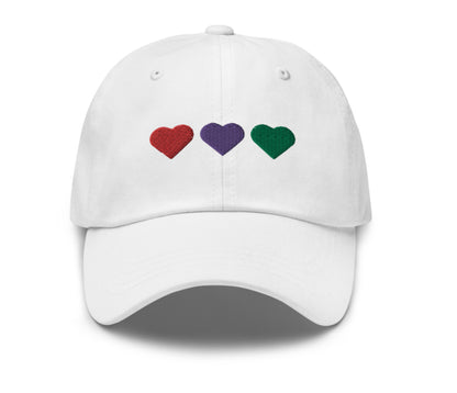 ❤️💜💚 Dad Hat