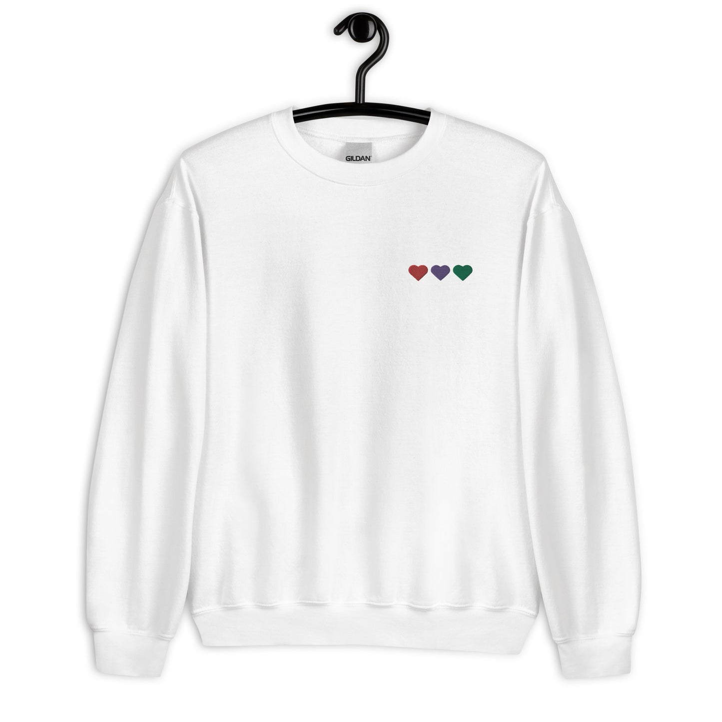 ❤️💜💚 Crewneck Sweatshirt