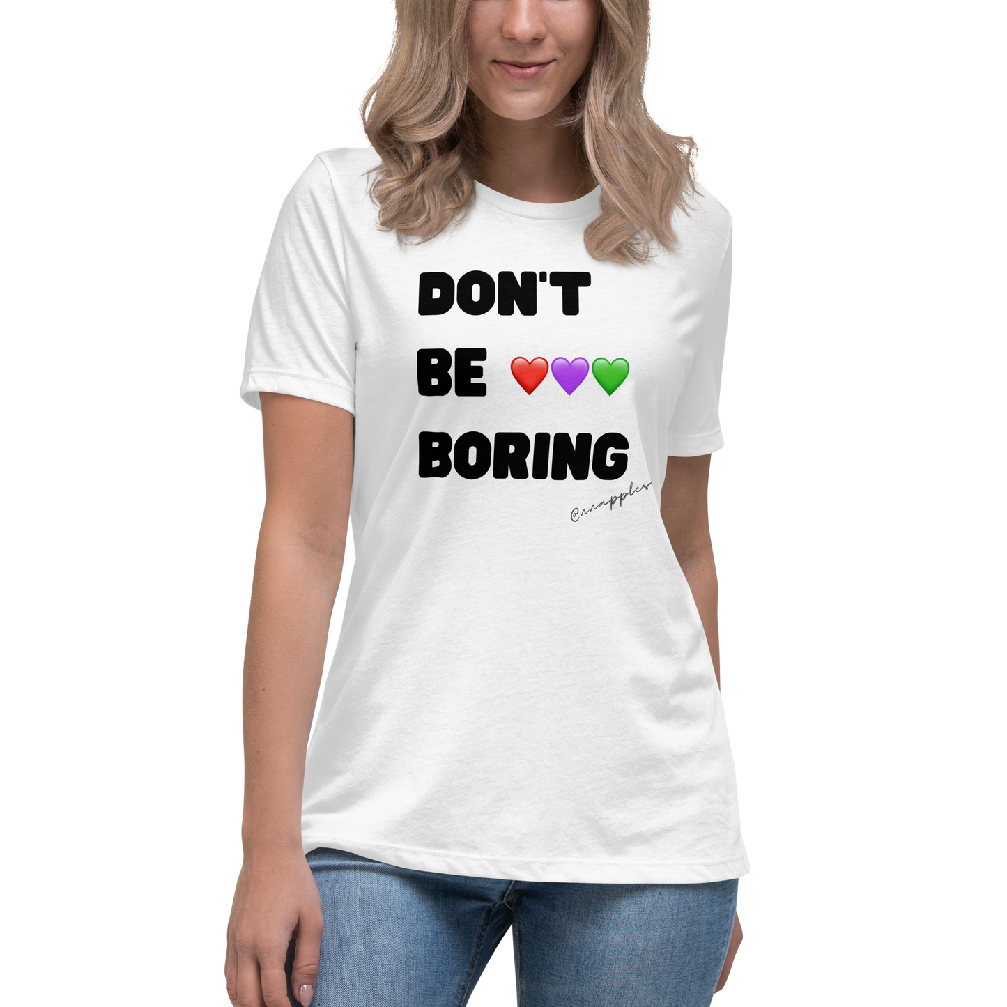 ❤️💜💚 Women’s t-shirt